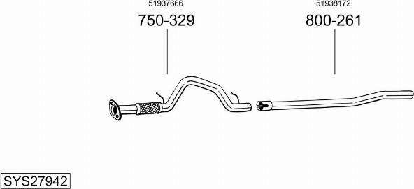 Bosal SYS27942 - Échappement droxauto.com