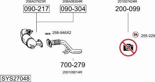 Bosal SYS27048 - Échappement droxauto.com