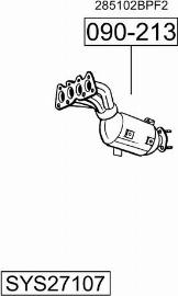 Bosal SYS27107 - Échappement droxauto.com