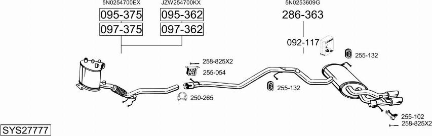 Bosal SYS27777 - Échappement droxauto.com