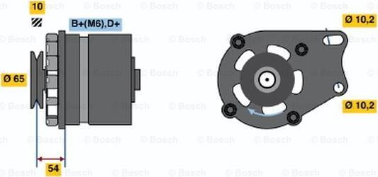 BOSCH 9 120 144 241 - Alternateur droxauto.com