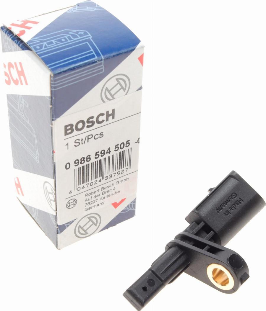 BOSCH 0 986 594 505 - Capteur, vitesse de roue droxauto.com