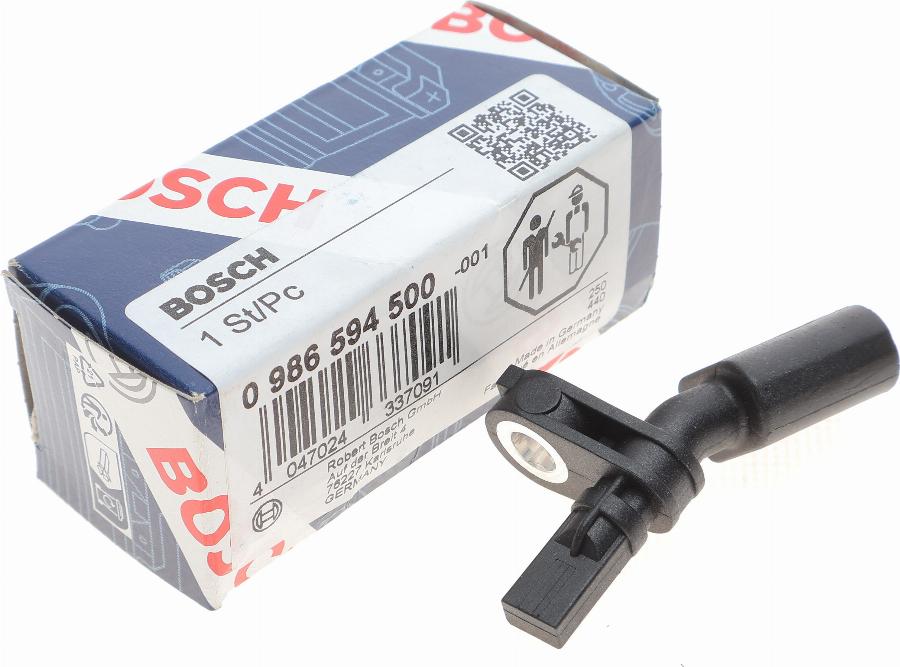 BOSCH 0 986 594 500 - Capteur, vitesse de roue droxauto.com