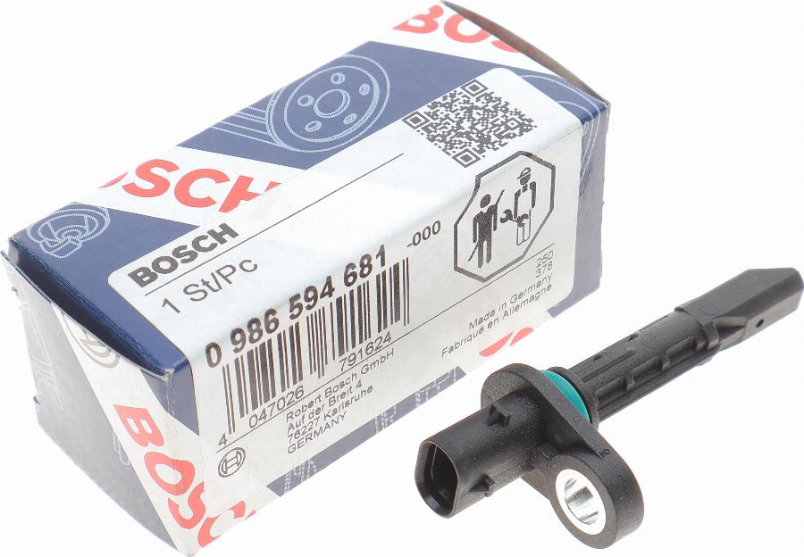 BOSCH 0 986 594 681 - Capteur, vitesse de roue droxauto.com