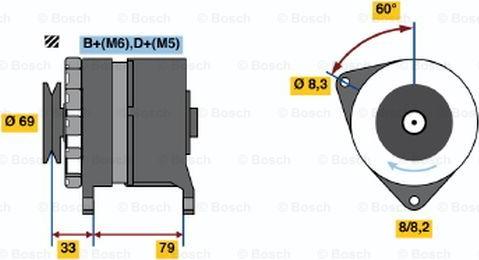 BOSCH 0 986 044 781 - Alternateur droxauto.com