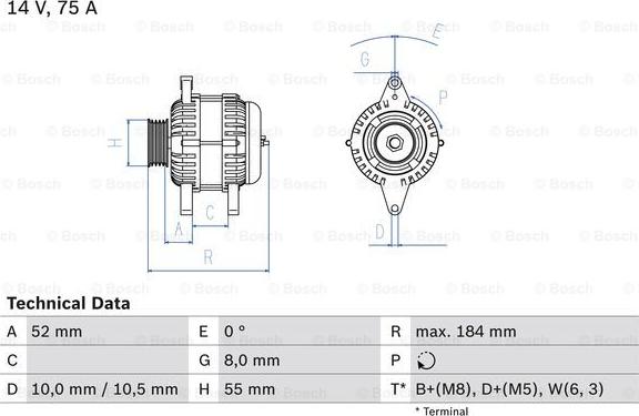 BOSCH 0 986 042 031 - Alternateur droxauto.com