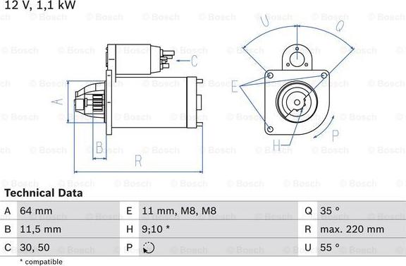 BOSCH 0 986 018 880 - Démarreur droxauto.com