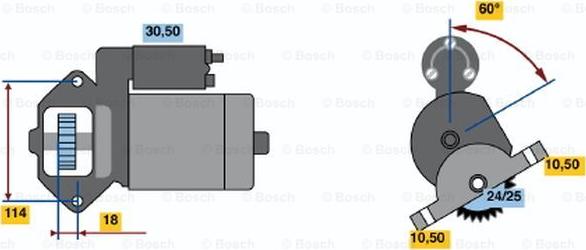 BOSCH 0 986 012 921 - Démarreur droxauto.com