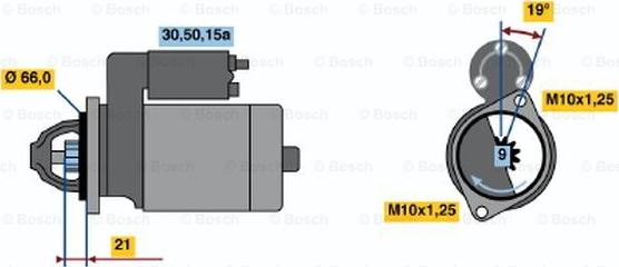 BOSCH 0 986 012 211 - Démarreur droxauto.com