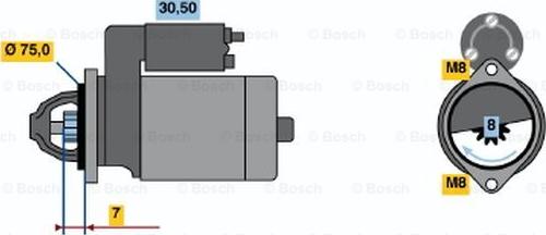 BOSCH 0 986 017 571 - Démarreur droxauto.com