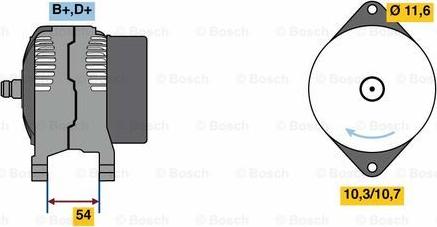 BOSCH 0 986 080 630 - Alternateur droxauto.com
