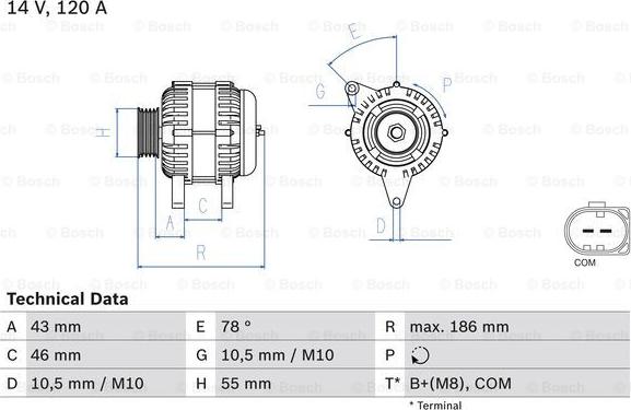 BOSCH 0 986 083 290 - Alternateur droxauto.com