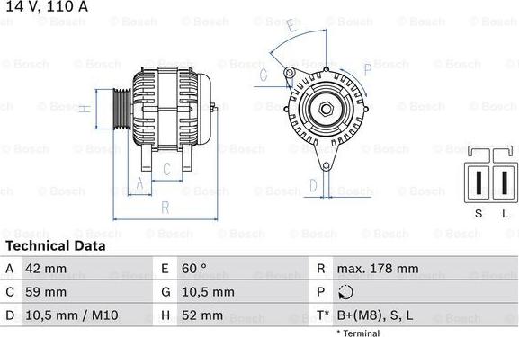 BOSCH 0 986 083 750 - Alternateur droxauto.com