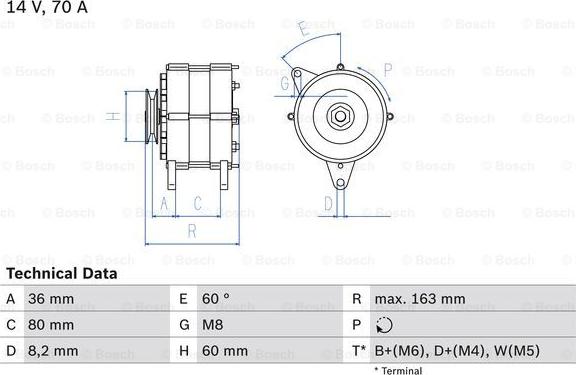 BOSCH 0 986 034 470 - Alternateur droxauto.com