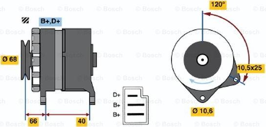 BOSCH 0 986 034 630 - Alternateur droxauto.com