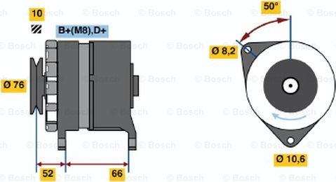 BOSCH 0 986 036 961 - Alternateur droxauto.com