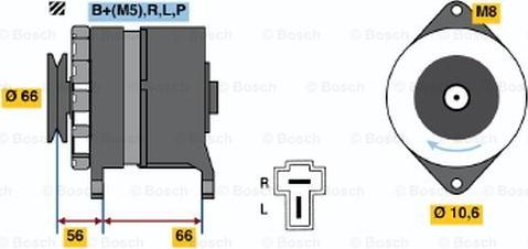 BOSCH 0 986 036 341 - Alternateur droxauto.com