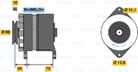 BOSCH 0 986 036 750 - Alternateur droxauto.com