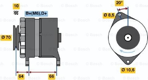 BOSCH 0 986 030 990 - Alternateur droxauto.com