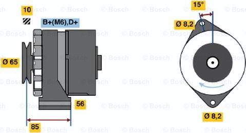 BOSCH 0 986 030 910 - Alternateur droxauto.com