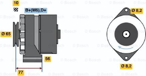 BOSCH 0 986 030 870 - Alternateur droxauto.com