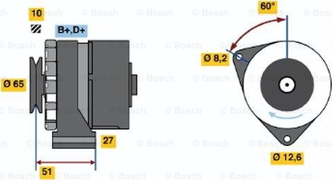BOSCH 0 986 031 090 - Alternateur droxauto.com