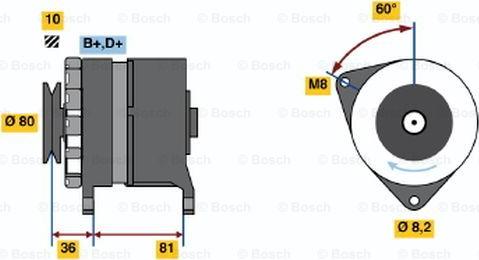 BOSCH 0 986 033 310 - Alternateur droxauto.com