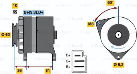 BOSCH 0 986 033 220 - Alternateur droxauto.com