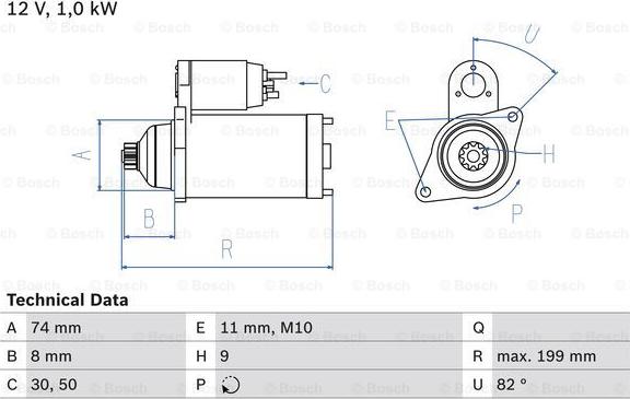 BOSCH 0 986 025 490 - Démarreur droxauto.com
