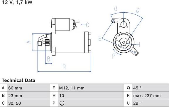 BOSCH 0 986 026 520 - Démarreur droxauto.com