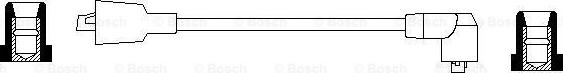 BOSCH 0 986 356 096 - Câble d'allumage droxauto.com