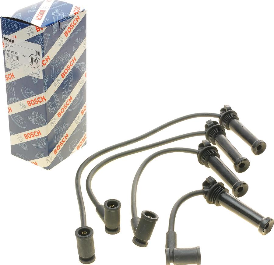 BOSCH 0 986 357 271 - Kit de câbles d'allumage droxauto.com
