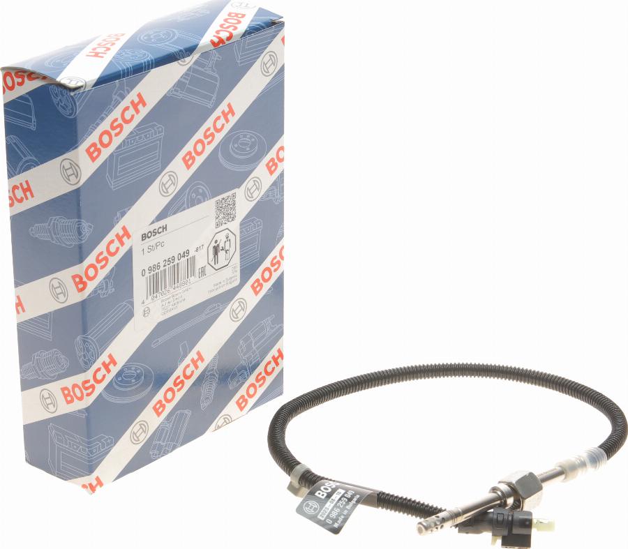 BOSCH 0 986 259 049 - Capteur, température des gaz droxauto.com