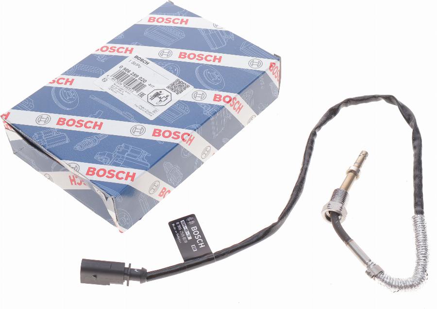 BOSCH 0 986 259 020 - Capteur, température des gaz droxauto.com
