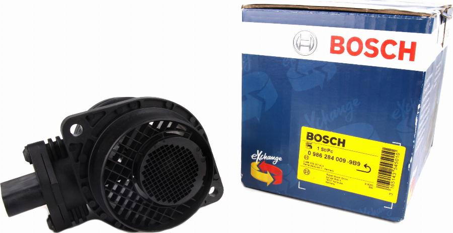 BOSCH 0 986 284 009 - Débitmètre de masse d'air droxauto.com