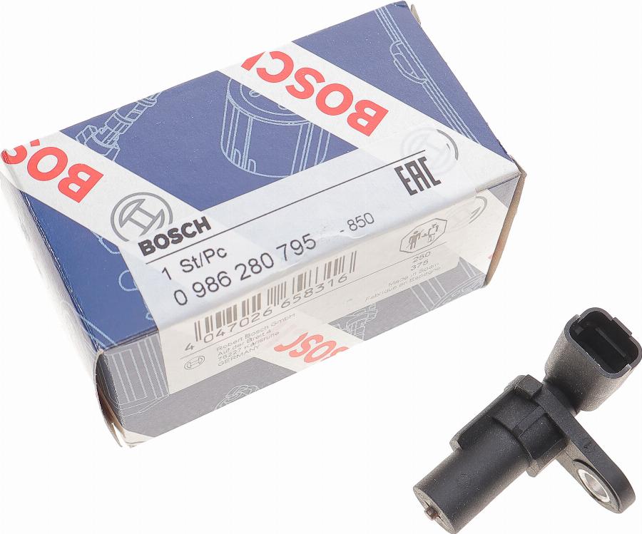 BOSCH 0 986 280 795 - Capteur d'angle, vilebrequin droxauto.com