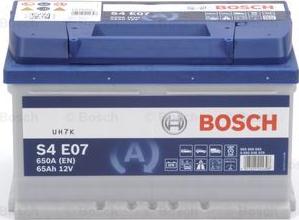 BOSCH 0 092 S4E 070 - Batterie de démarrage droxauto.com
