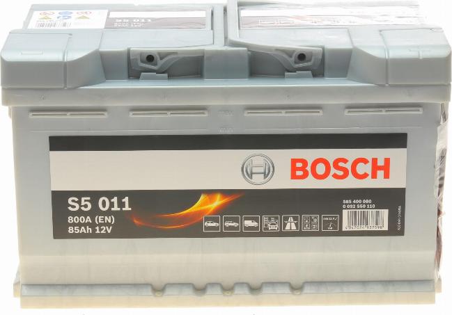 BOSCH 0 092 S50 110 - Batterie de démarrage droxauto.com