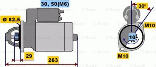 BOSCH 0 001 218 162 - Démarreur droxauto.com