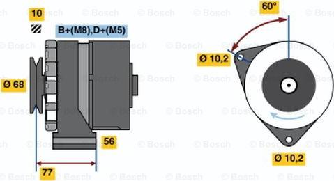 BOSCH 0 120 469 589 - Alternateur droxauto.com