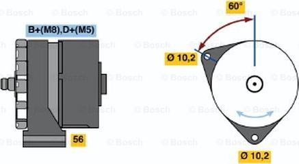 BOSCH 0 120 469 588 - Alternateur droxauto.com