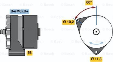 BOSCH 0 120 469 682 - Alternateur droxauto.com