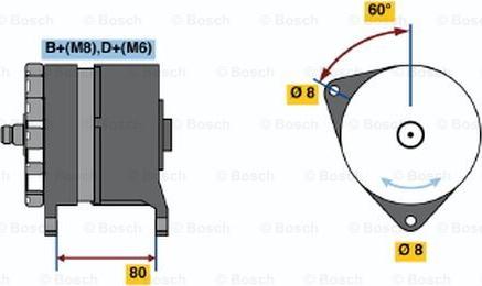 BOSCH 0 120 469 878 - Alternateur droxauto.com