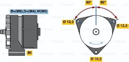 BOSCH 0 986 034 400 - Alternateur droxauto.com