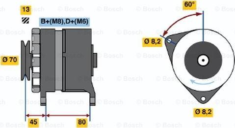 BOSCH 0 120 468 096 - Alternateur droxauto.com