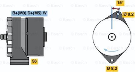 BOSCH 0 120 489 434 - Alternateur droxauto.com