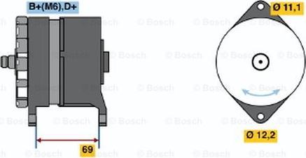 BOSCH 0 120 489 136 - Alternateur droxauto.com