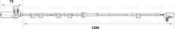BOSCH 0 265 006 818 - Capteur, vitesse de roue droxauto.com