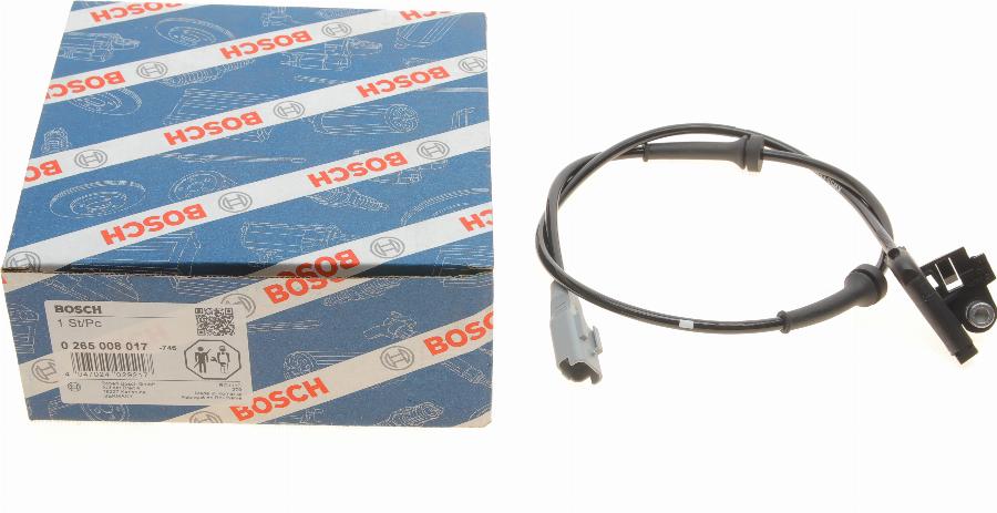 BOSCH 0 265 008 017 - Capteur, vitesse de roue droxauto.com