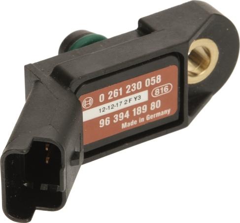 BOSCH 0 261 230 058 - Capteur, pression du tuyau d'admission droxauto.com